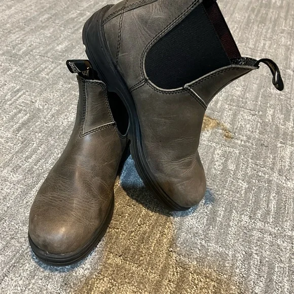 Blundstone Gray Leather Chelsea boots - Picture 3 of 4